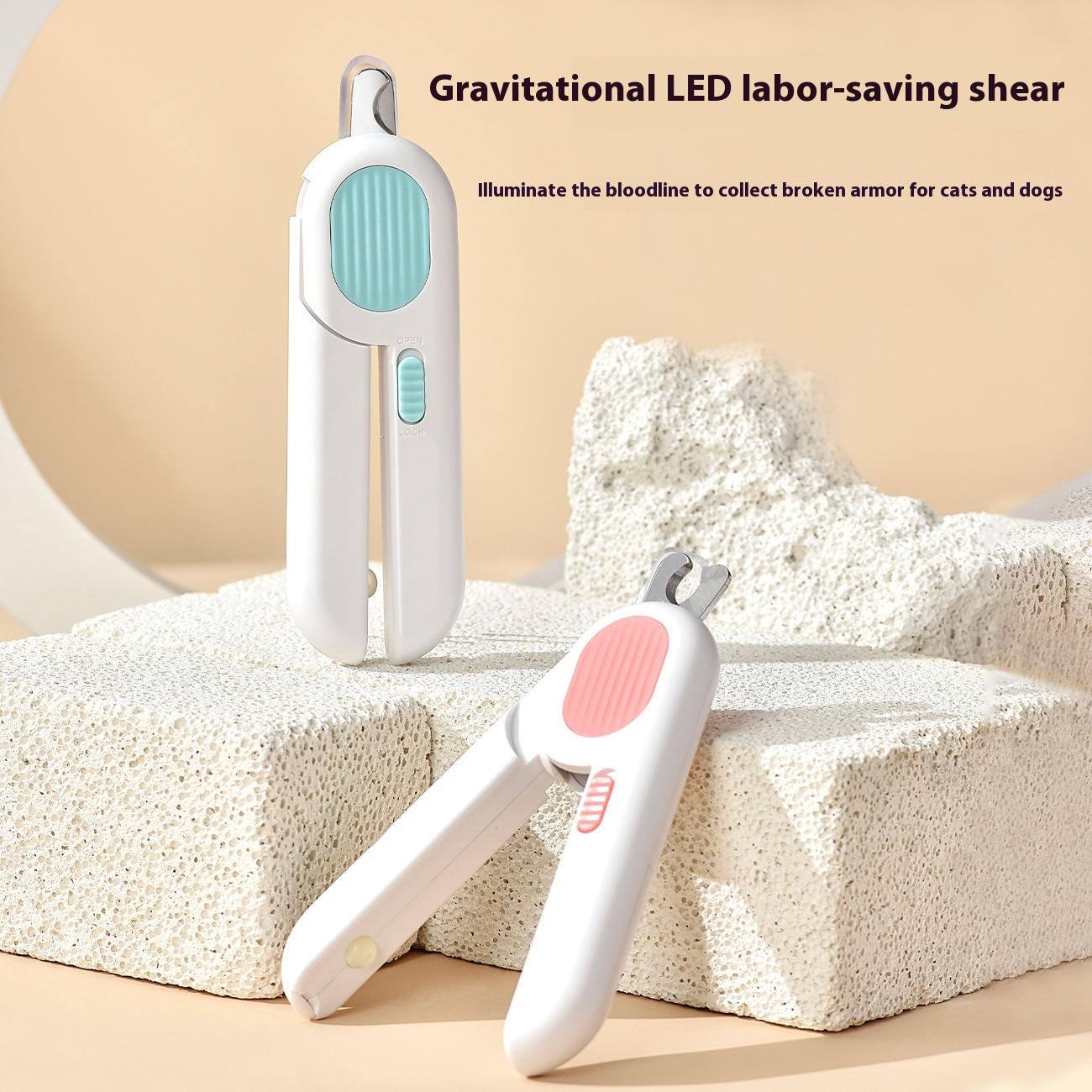 LED Precision Pet Nail Trimmers