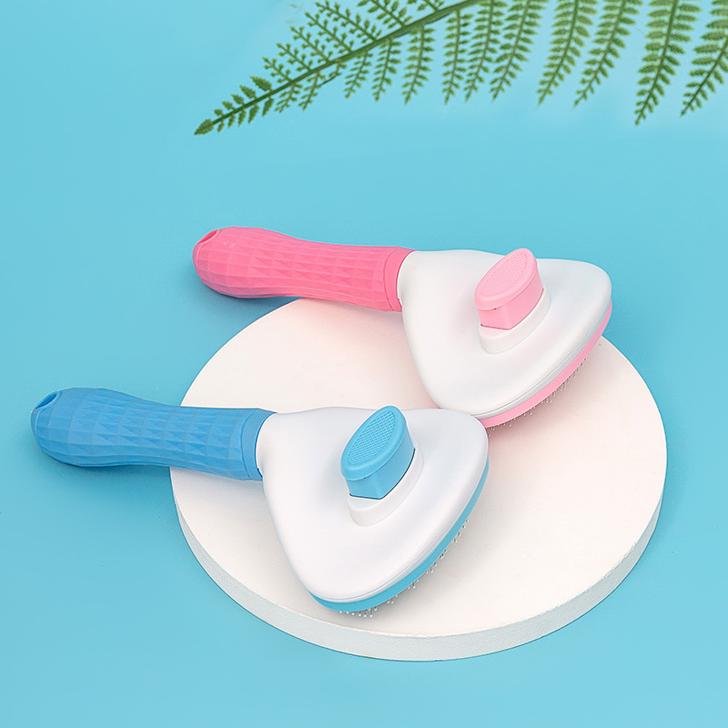 Self-Cleaning Pet Slicker Brush