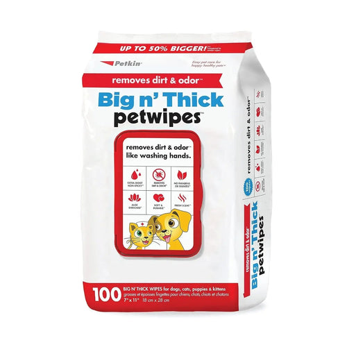 Large Pet Wipes – 100 Count