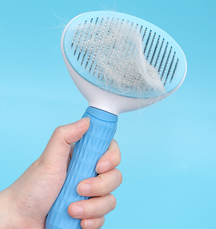 Self-Cleaning Pet Slicker Brush